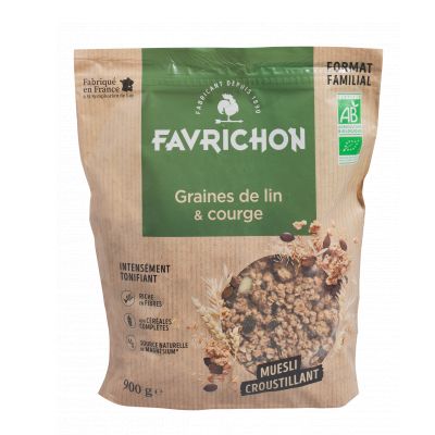 Muesli Croustillant Lin Courge 900 G