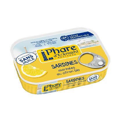 Filets Sardines** Marines Citron 63 G