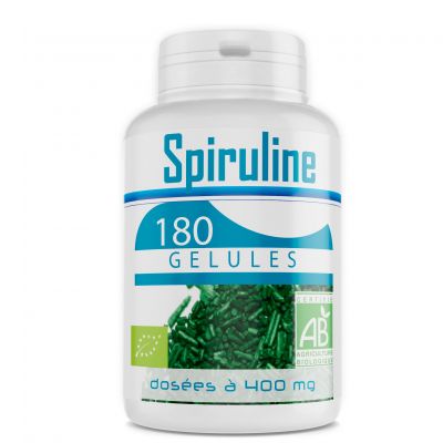 Spiruline 180 Gel.