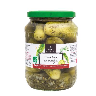 Cornichons Vinaigre 370 G