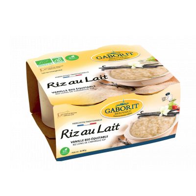 Riz Au Lait Vache 4x140g De France