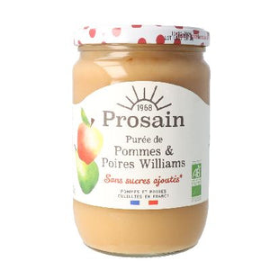 Puree Pommes Poires 620g De France