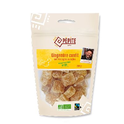 Gingembre Cubes 250g