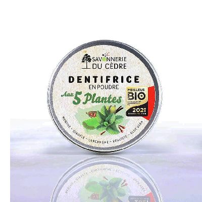 Dentifrice Poudre Aux 5 Plantes 35 G