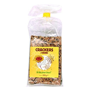 Crackers 3 Graines 200 G