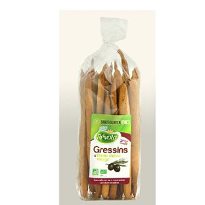 Gressins Huile Olive Ss Gluten 100 G