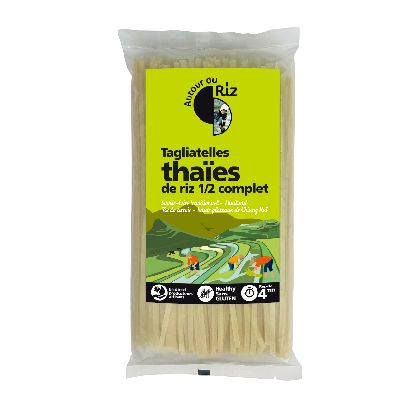 Tagliatelles Riz Thai 1/2 Complet 400 G