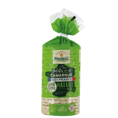 Galettes Riz Camargue Nature Extra Fines 130g