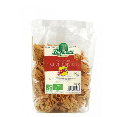 Tagliatelle Piment Espelette 250 G D'union Européenne