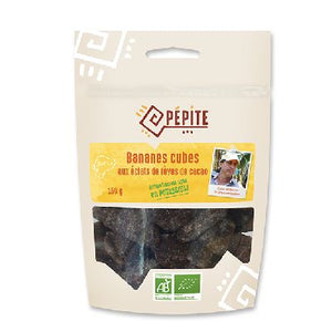 Bananes Moelleuses Cubes Cacao 150 G De équateur