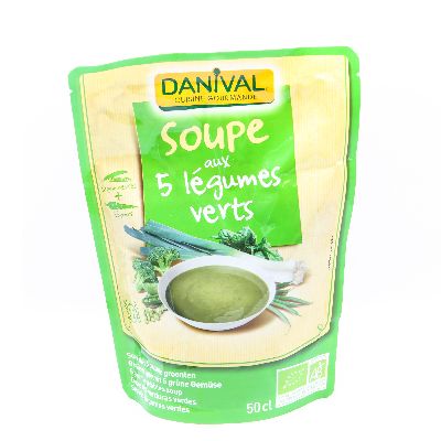 Soupe 5 Legumes Verts 500ml De France